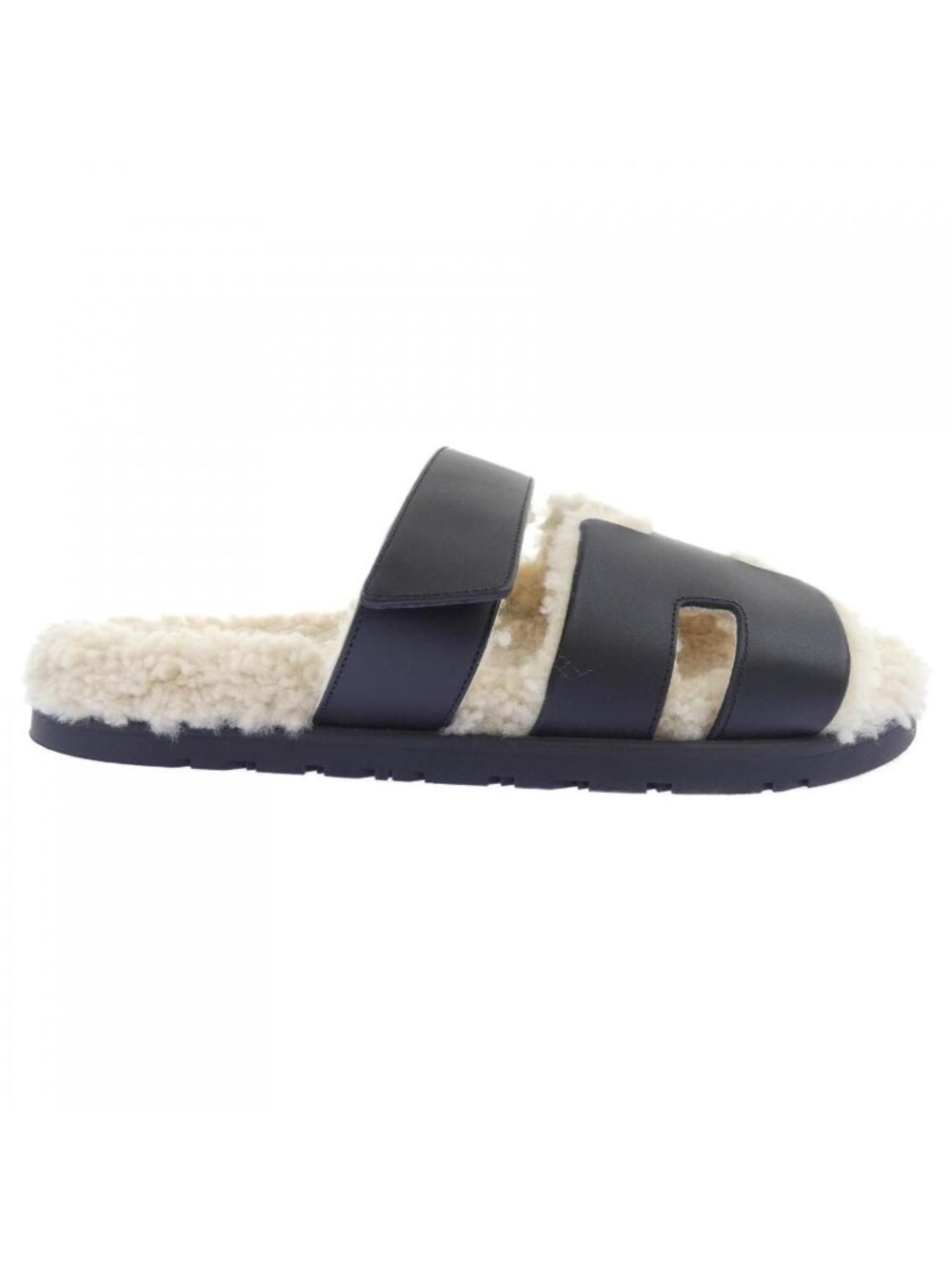 Hermes Chypre Sandals Black